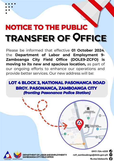 dole zamboanga city address|Field Offices .